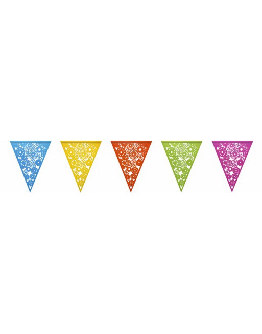 Vlaggenlijn Haza colorful 6m