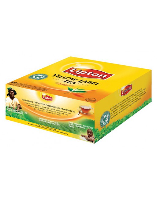 Thee Lipton Yellow label...