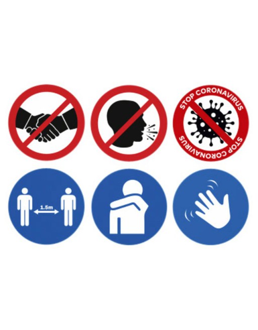 Waarschuwingsstickers...