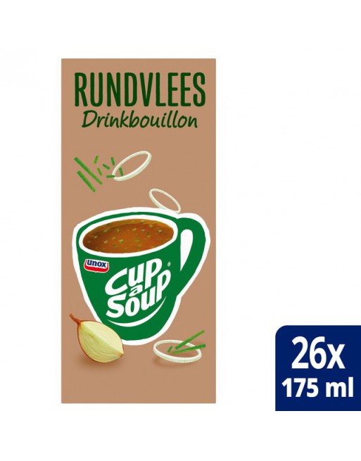 Cup-a-soup heldere bouillon...