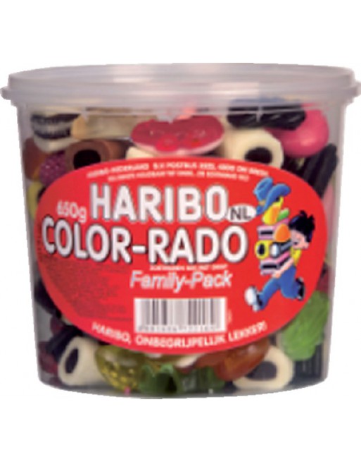 Haribo Color-Rado wine gum...