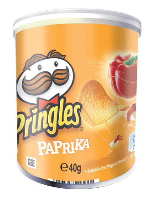 Chips pringles paprika 40gr