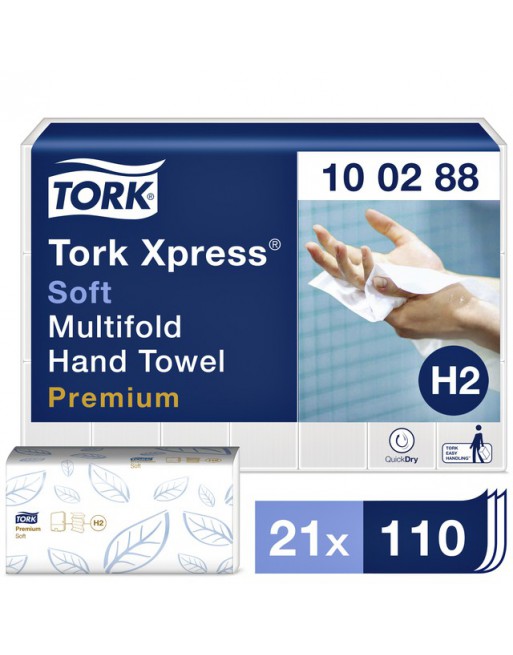 Handdoek Tork H2 100288...