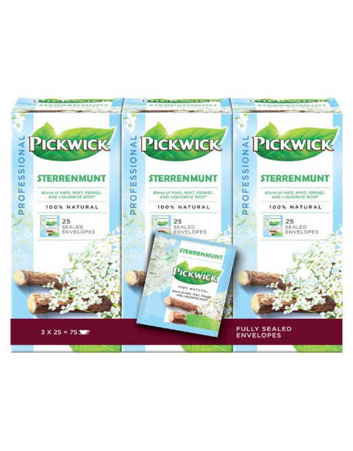 Thee Pickwick sterrenmunt...