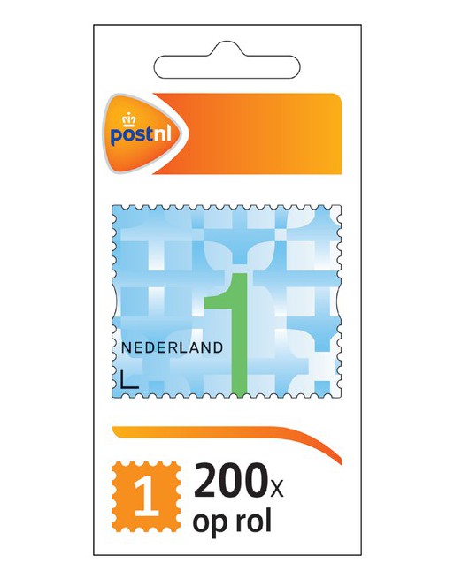 Postzegel NL waarde 1...
