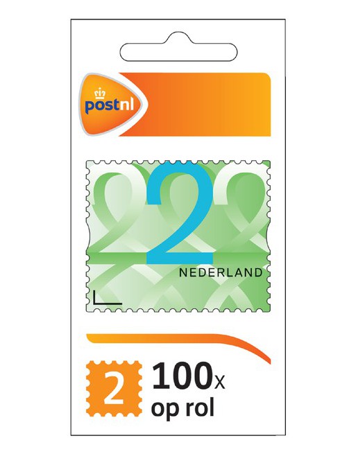 Postzegel NL waarde 2...