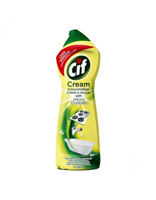 Schuurmiddel Cif citroen 750ml