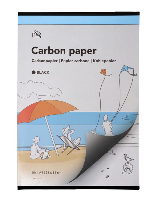 Carbonpapier A4 21x31cm 10x...
