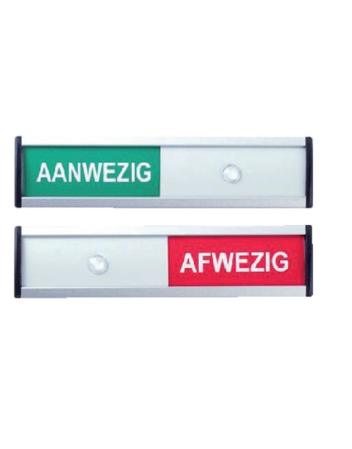 Infobord aanwezig/afwezig...