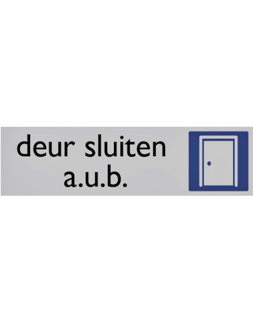 Infobord pictogram deur...