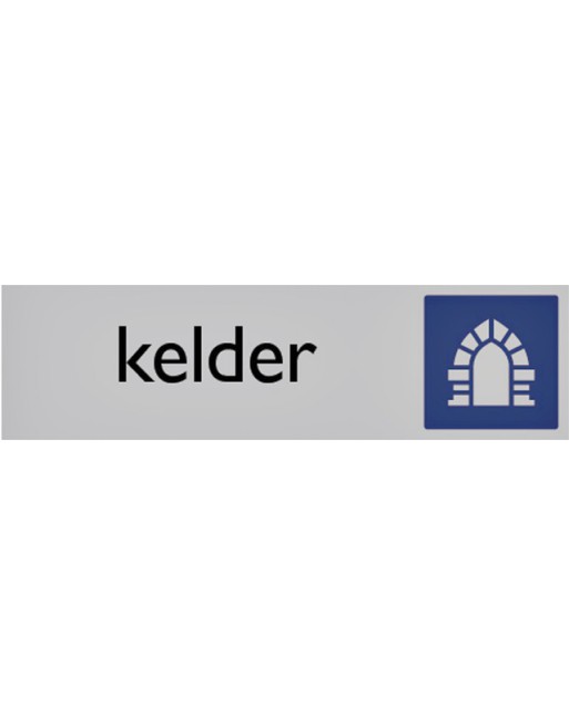 Infobord pictogram kelder...