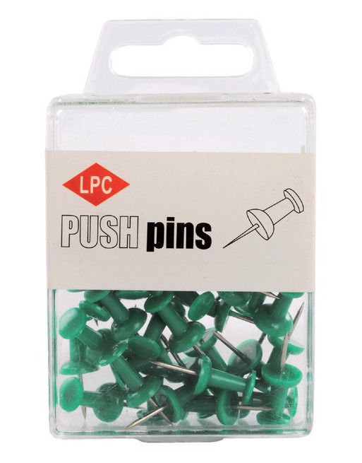 Push pins LPC 40stuks groen