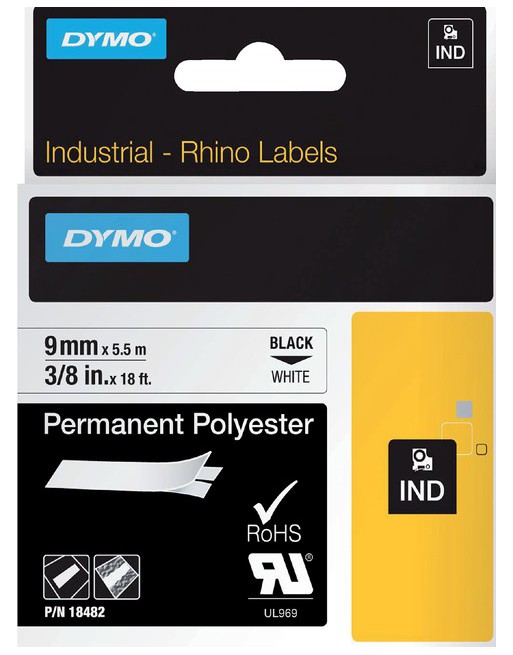Labeltape Dymo Rhino 18482...