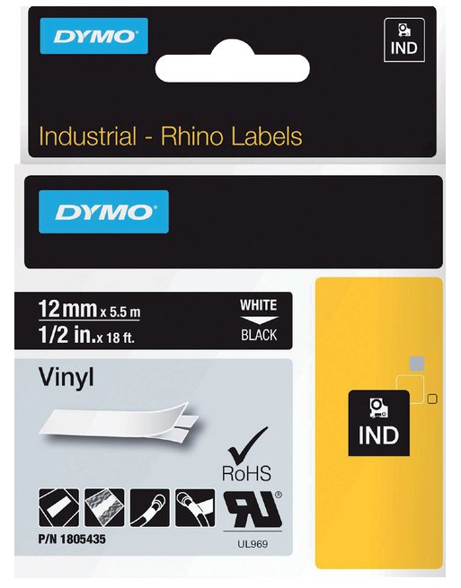 Labeltape Dymo Rhino 18054...