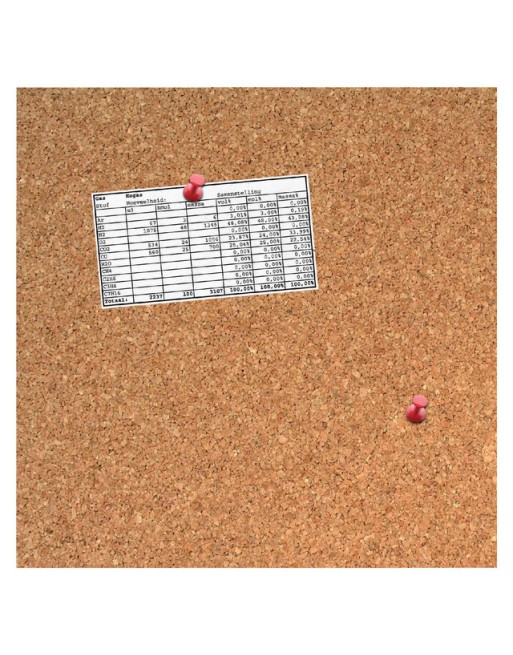 Prikbord Desq 35x35cm kurk