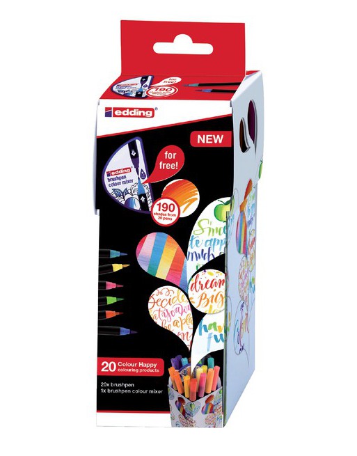 Brushpen edding 1340/20+1...