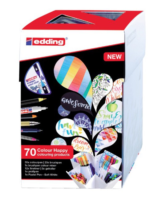 Brushpen edding 69+1 Colour...