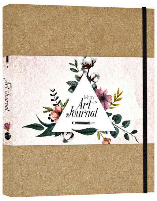 Art Journal A4 blanco bruin