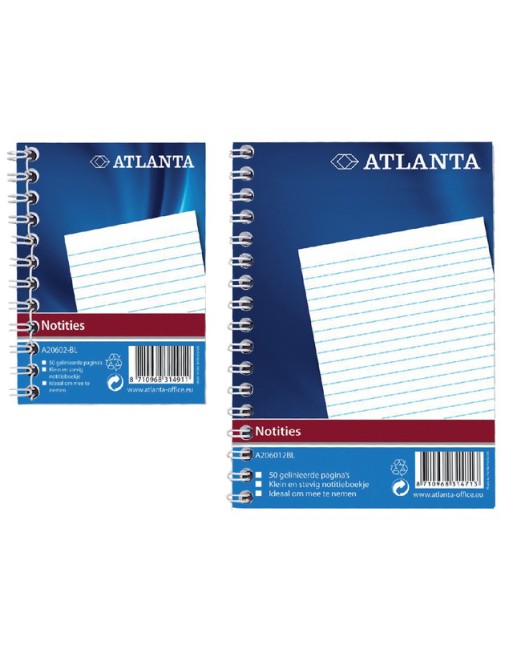Notitieboek Atlanta A7 lijn...