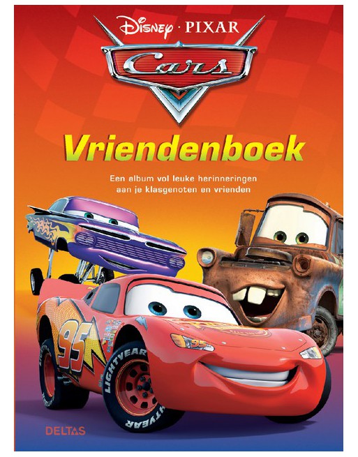 vriendenboek Disney Cars
