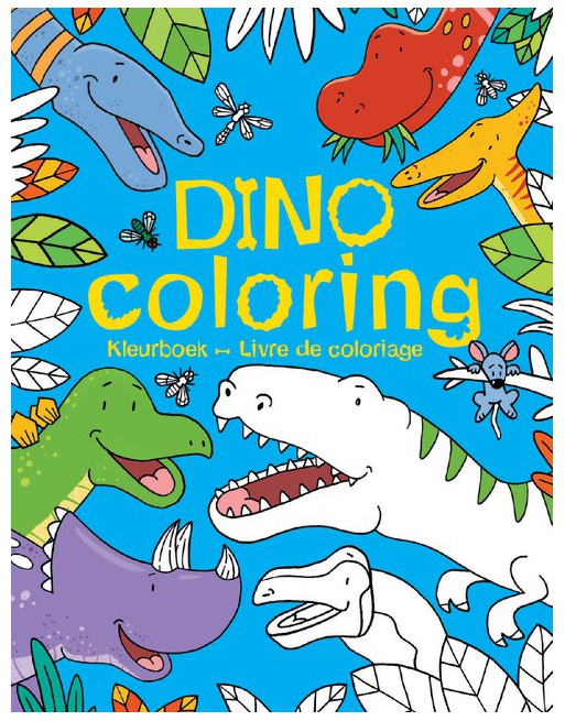 Kleurboek Deltas Dino coloring