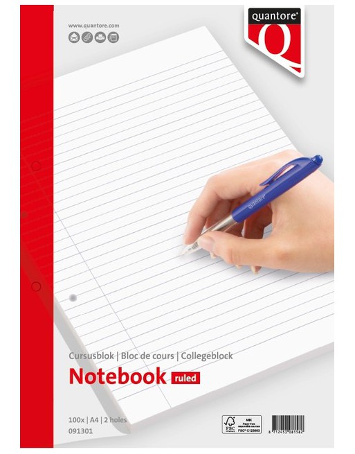 Cursusblok Quantore A4...
