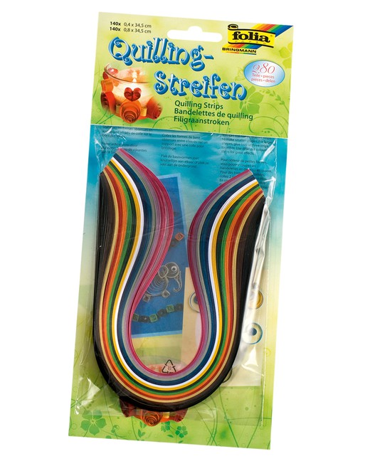 Quilling stroken Folia...