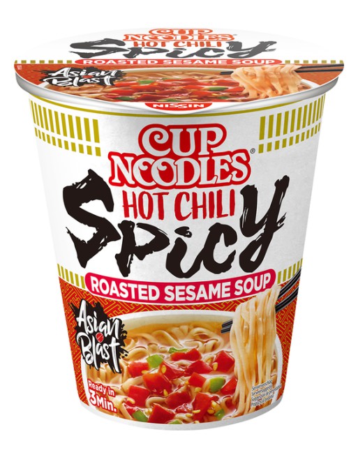 Noodles Nissin hot chili...