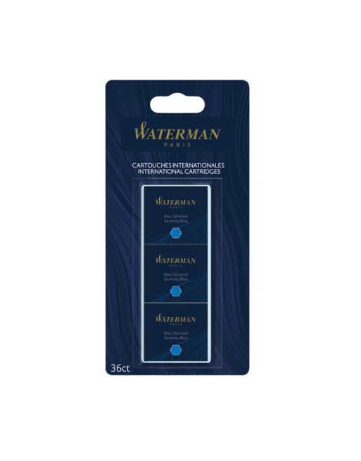 Inktpatronen Waterman blauw...