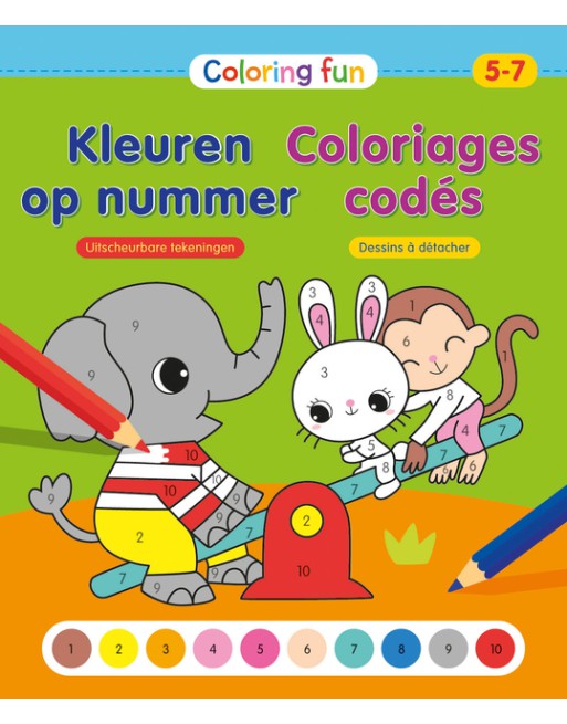 Kleuren op nummer Deltas...
