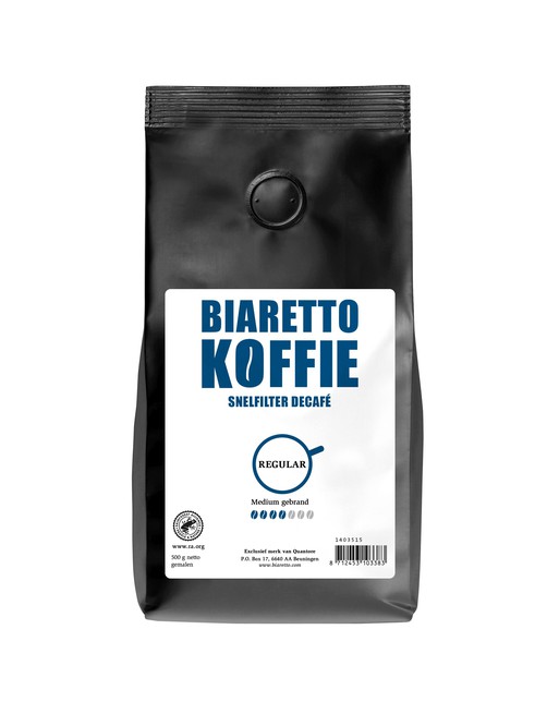 Koffie Biaretto snelfilter...