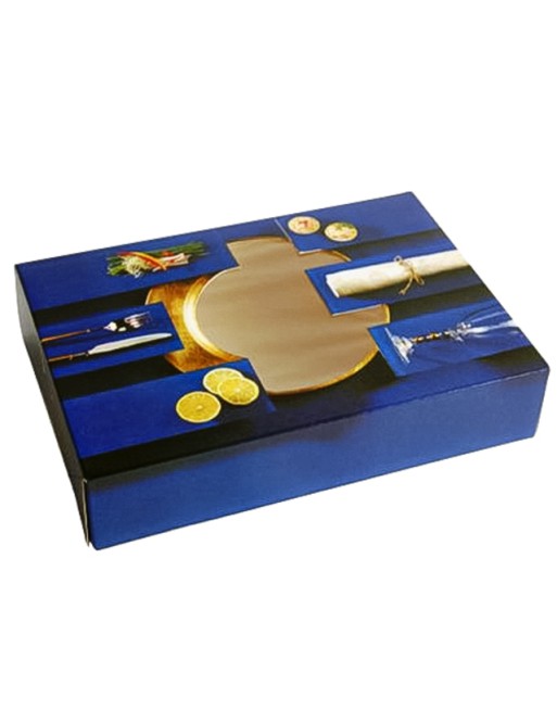Cateringdoos blauw...