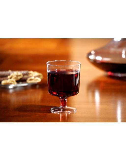 Wijnglas 175ml plastic, hard
