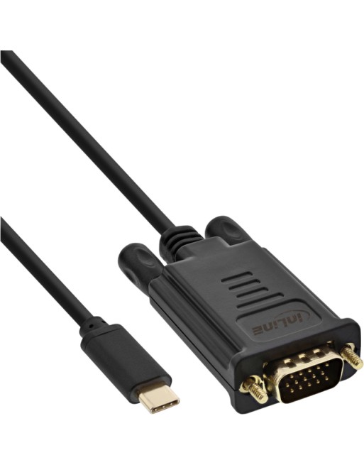 Kabel inLine USB-C VGA 3.1...