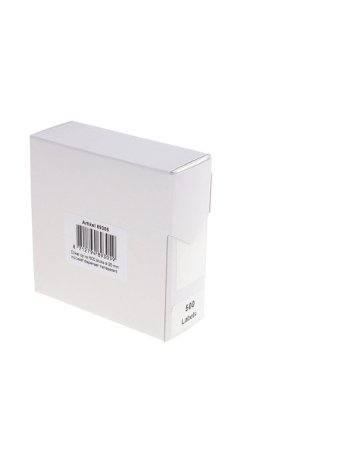 Etiket Rillprint 25mm 500st...
