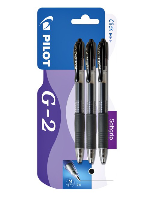 Gelschrijver PILOT G2 zwart...