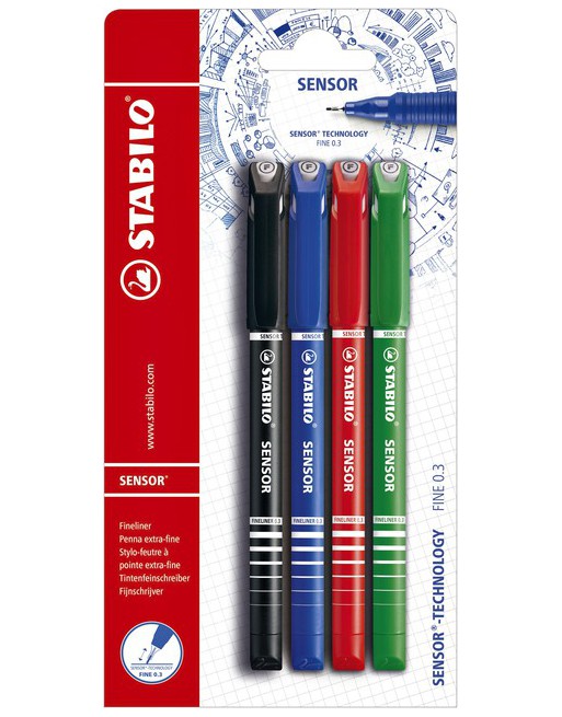 Fineliner STABILO Sensor...
