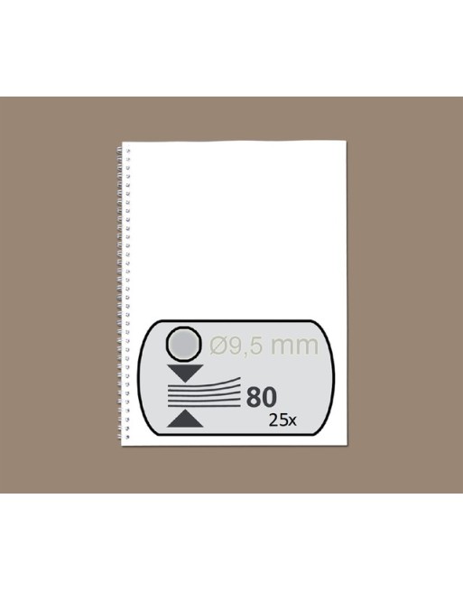 Draadrug GBC 9.5mm 34-rings...
