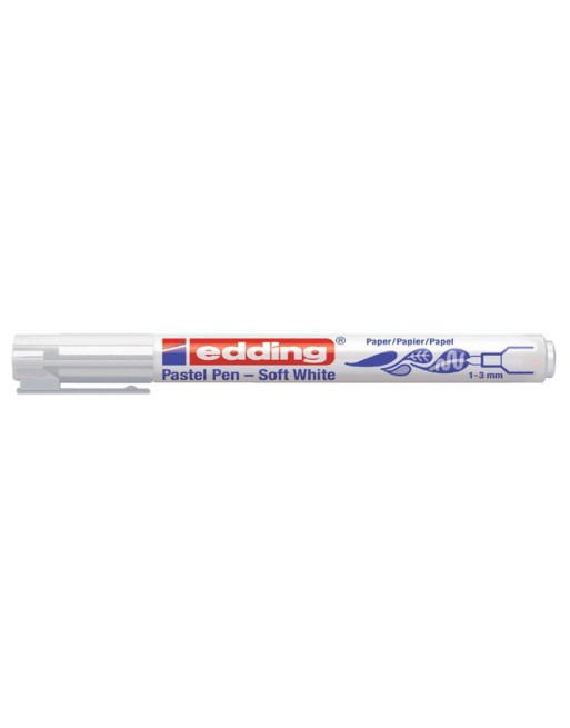 Viltstift edding 1500 soft wit