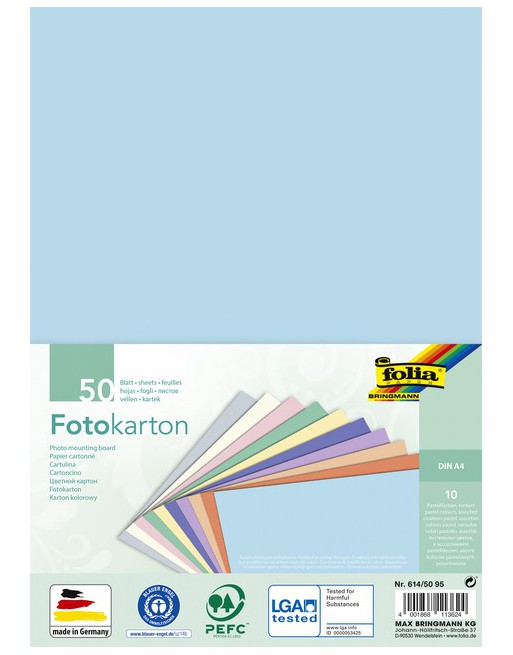 Fotokarton Folia pastel din...