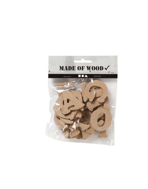 Letters A-Z Creotime hout...
