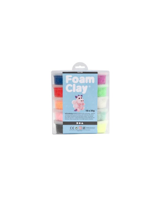 Klei Foam Clay glitter 35gr...
