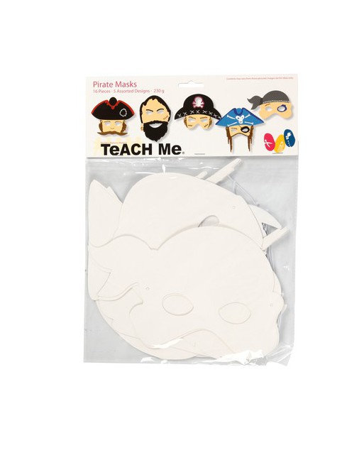 Piratenmasker Creotime assorti