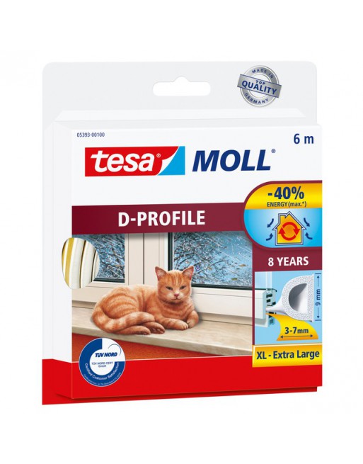 Tochtstrip Tesa Moll 05393...