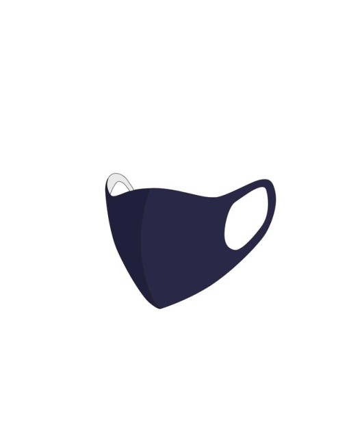 Mondkapje wasbaar donker blauw