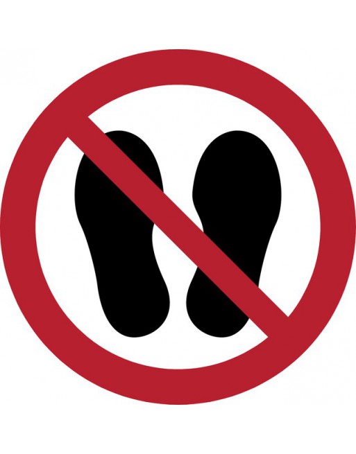 Pictogram Tarifold verboden...