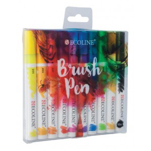 Viltstiften met Brushpunt