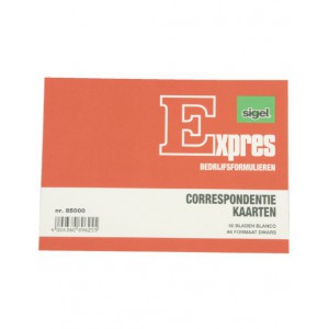 Correspondentiekaarten