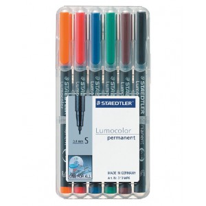 Viltstiften voor overheadsheets